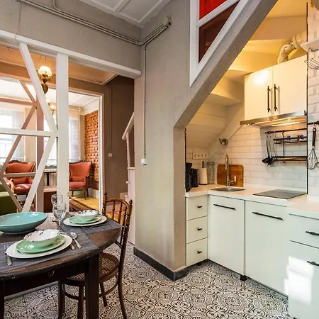 Nice Apartment In Renovated Historic Building Near Golden Horn Tatil Evi